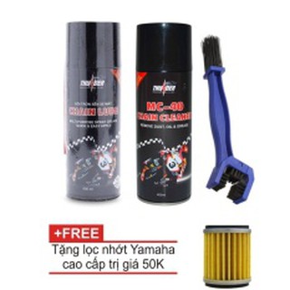 Bộ chăm sóc sên thunder 400ml tặng lọc nhớt yamaha