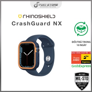 Ốp viền iWatch chính hãng Rhinoshield đủ Series 4/5/6/SE (38/40mm 42/44mm) CrashGuard NX