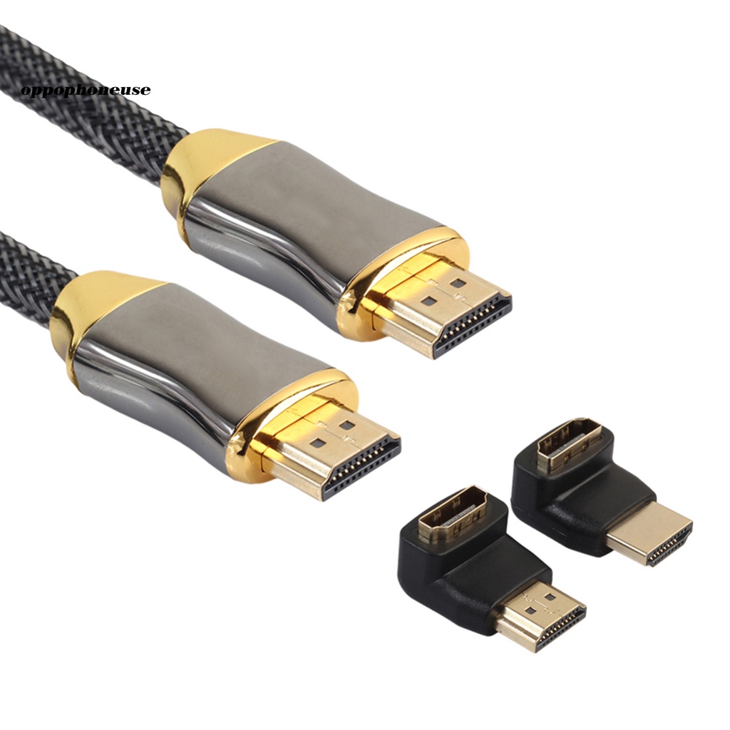 Dây Cáp Xdnxlx Hd 4k X 2k + Đầu Chuyển Đổi 270 Độ 90 Độ Cho Lcd Dvd Hdtv