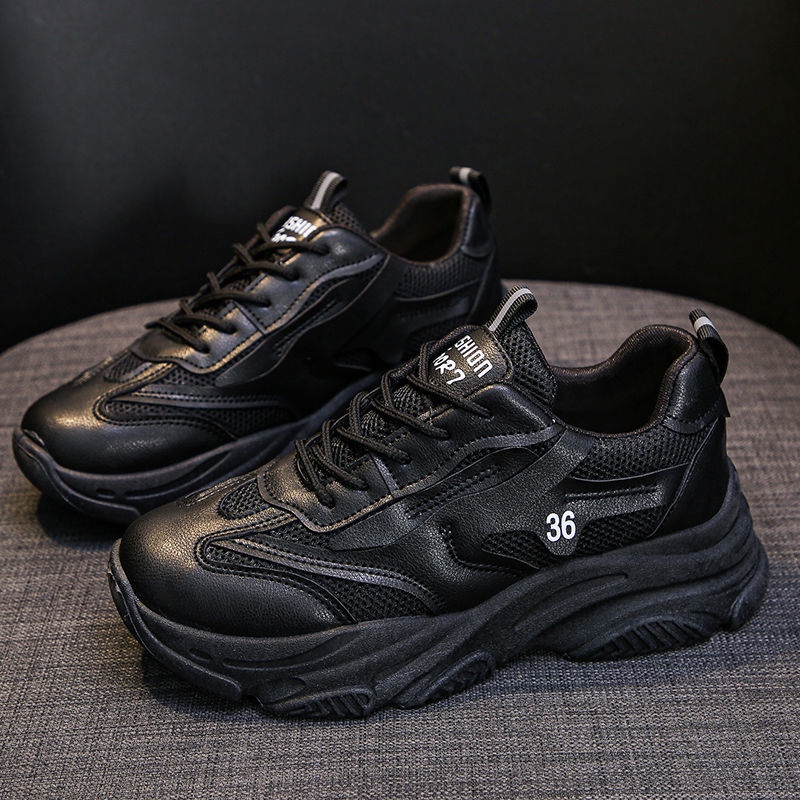 Giày Thể Thao Đế Dày Màu Đen Dễ Phối Đồ Thời Trang Cho Nữ Size 41-43