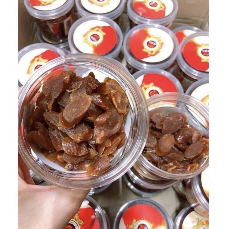 Nhân sâm hồng sâm thái lát