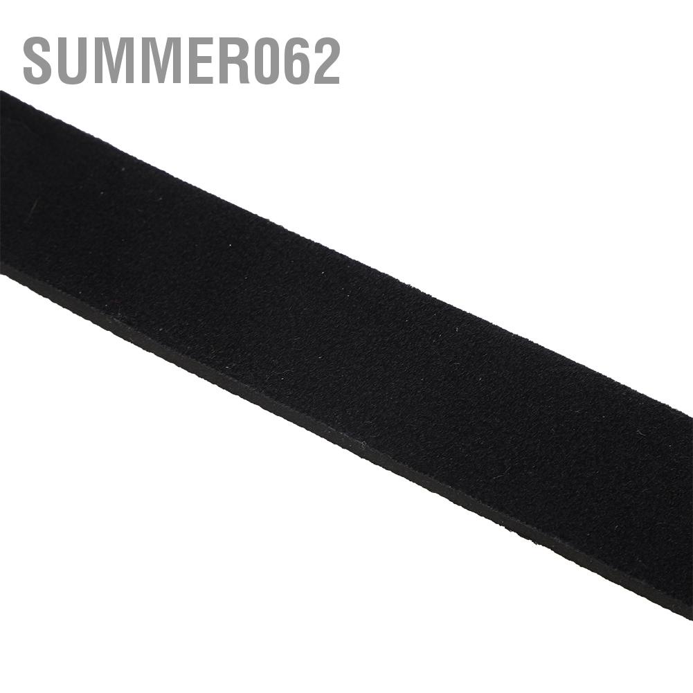 Summer062 4Pcs Outdoor Lure Fishing Rod Pole Non-slip Fixing Band with Hook&amp;amp;loop Black