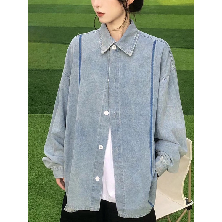 Áo Khoác denim Dài Tay Thêu Họa Tiết Phong Cách retro Thời Trang Cho Nữ