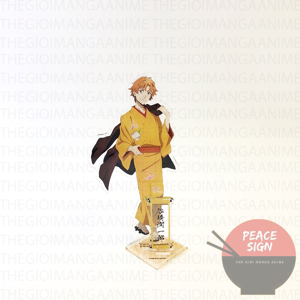 Standee BUNGO STRAYS DOG  ver KIMONO mô hình game anime mica trưng bày