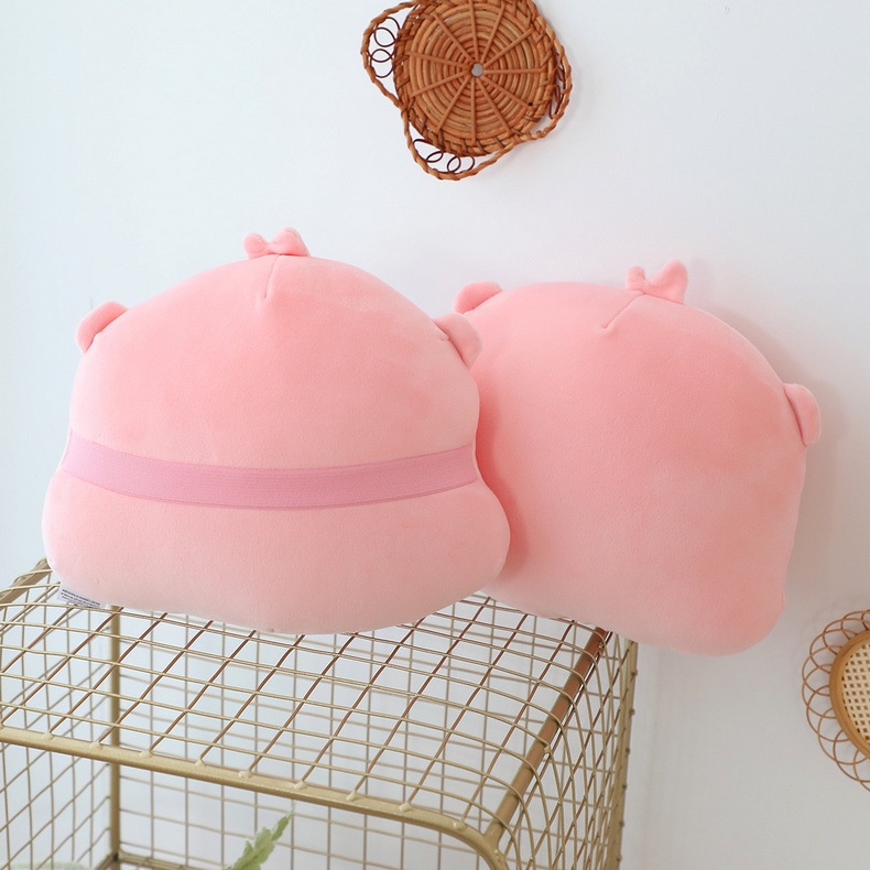 Ellen Pororo Loopy Gối Nhồi Bông Tựa Vai Và Đai An Toàn Trang Trí Xe Hơi