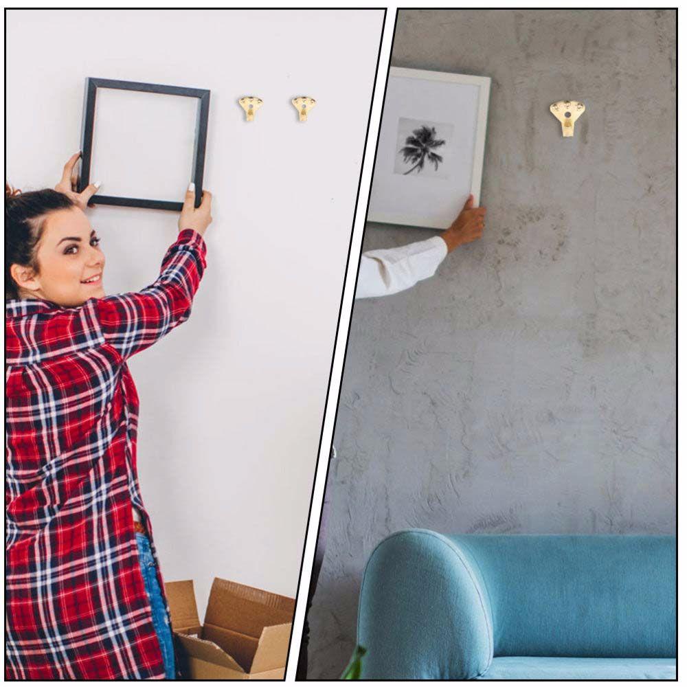 HARRIETT Móc Treo Khung Ảnh Gắn Tường Đa Năng Chịu Được Sức Nặng