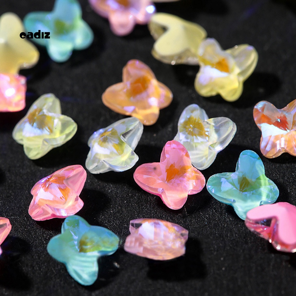 Đá Trang Trí Móng Tay Hình Bướm Xinh Xắn Cho Nữ