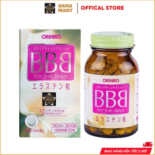 Viên uống nở ngực BBB Best Beauty Body Orihiro 300 viên Nhật Bản