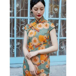 Sườn xám sang chảnh.