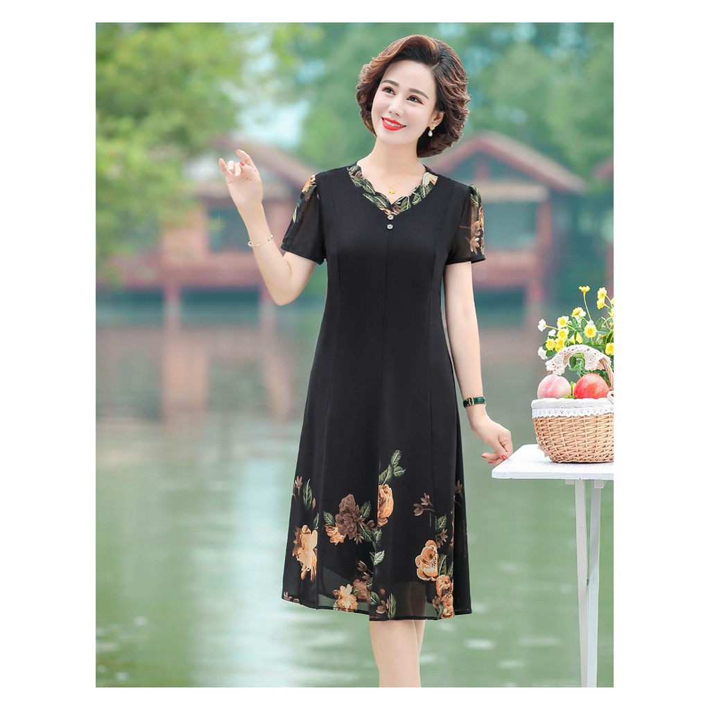 Váy nữ trung niên cho mẹ