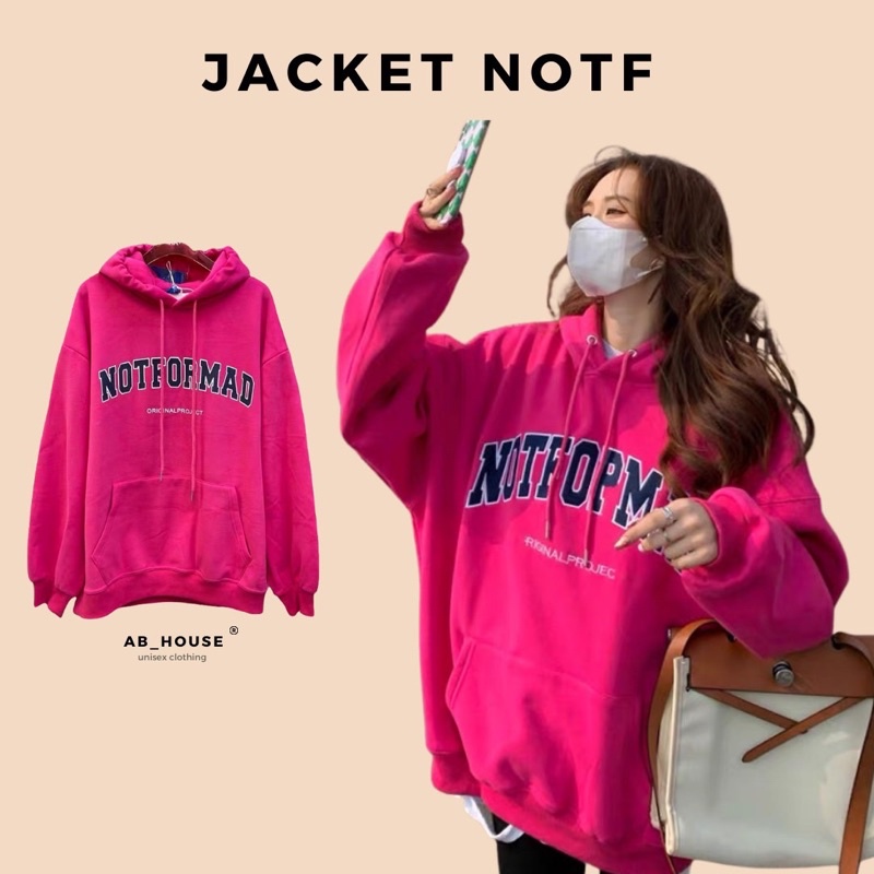 Áo HOODIE Nỉ Bông NOTF UNISEX Nam Nữ (Ảnh Thật/Có Sẵn)