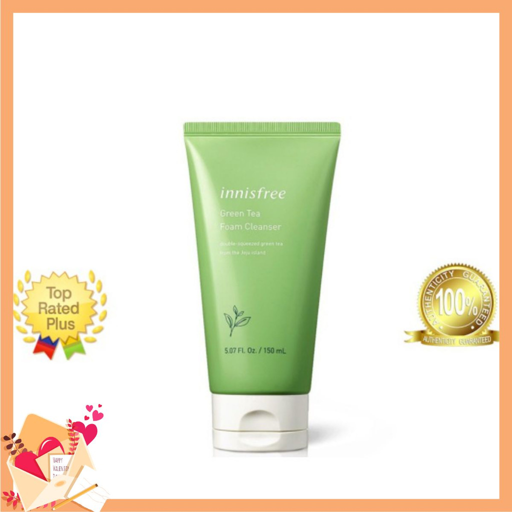 Sữa rửa mặt trà xanh Innisfree Green Tea Foam Cleanser 150ml