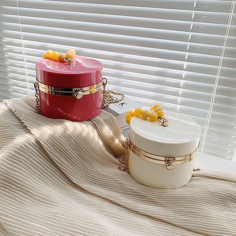Túi đeo chéo bằng acrylic nhỏ gọn thời trang cho nữ