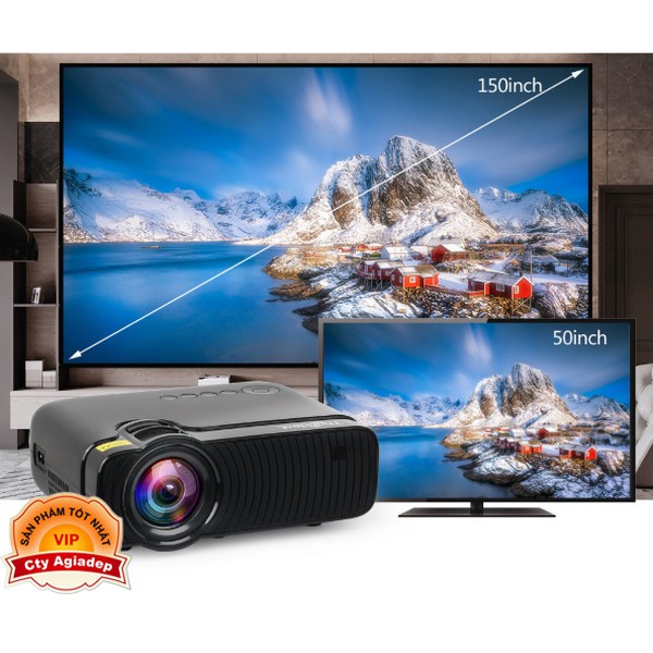 Máy chiếu i-Projector Thunder công nghệ mới độ nét chuẩn - bao đổi trả nếu chưa hài lòng