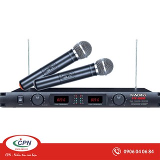 Mic không dây nanomax fx-1000, xuất xứ:việt nam
