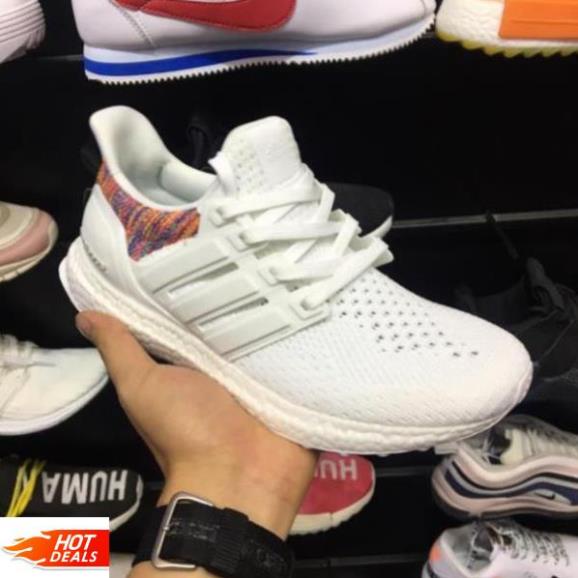 XẢ Xả kho Giày thể thao ULTRA BOOST TRẮNG THỔ CẨM .( Xả Tết Tết) new ! XẢs 11-11 . rẻ HOT $ a)) .11 $