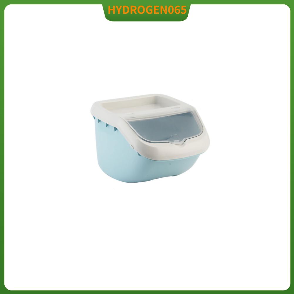 Thùng lưu trữ ngũ cốc Đa năng Dung tích lớn chứa thức ăn cho vật nuôi Hộp bột gạo Thức Hydrogen065