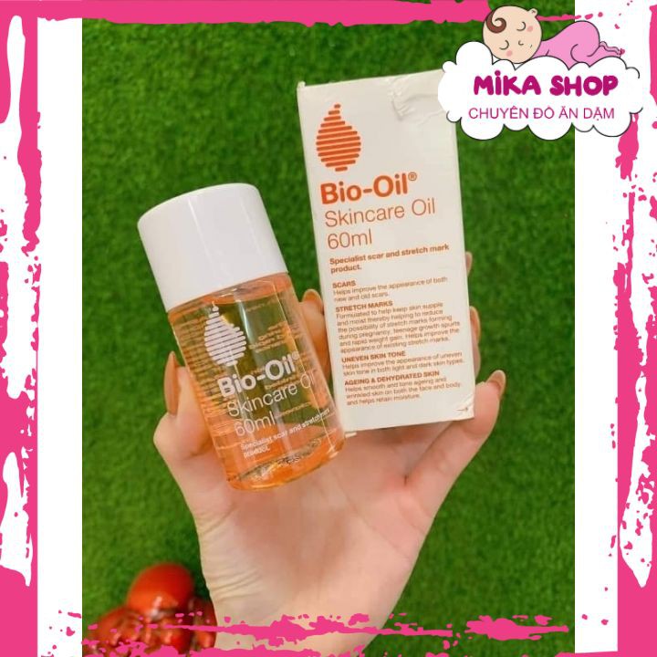 Tinh dầu (60ml + 125ml) giảm rạn da, làm mờ sẹo cho mẹ bầu, mẹ sau sinh và trẻ em Bio Oil