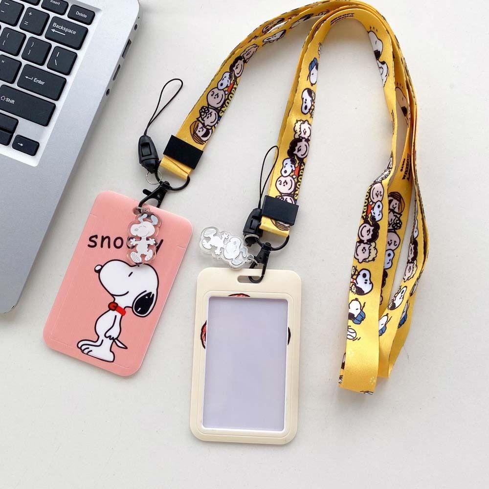 Hộp Đựng Thẻ / Thẻ Hình Chú Chó Snoopy Xinh Xắn Ốp