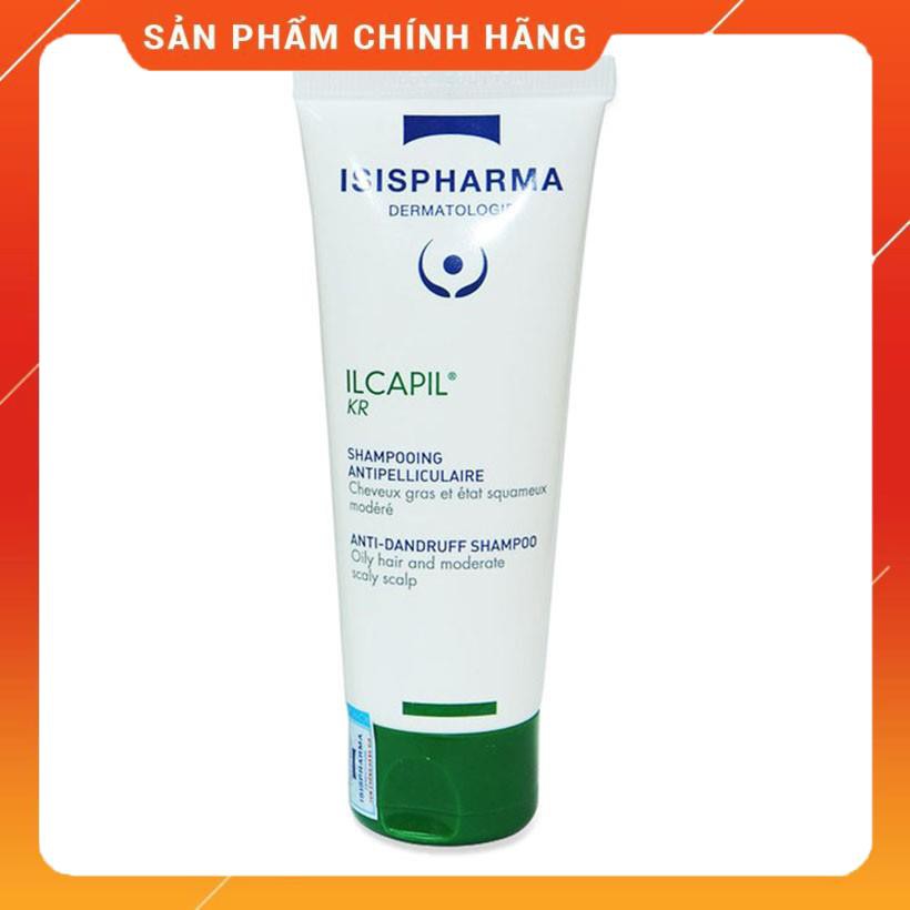 Isis Pharma dầu gội giảm gàu, giảm nhờn và dưỡng tóc Ilcapil KR Shampoo 75ml