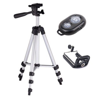 Gậy chụp ảnh 3 chân tripod tf - 3120 ,gắn máy ảnh, điện thoại chụp hình tự sướng selfie | BigBuy360 - bigbuy360.vn