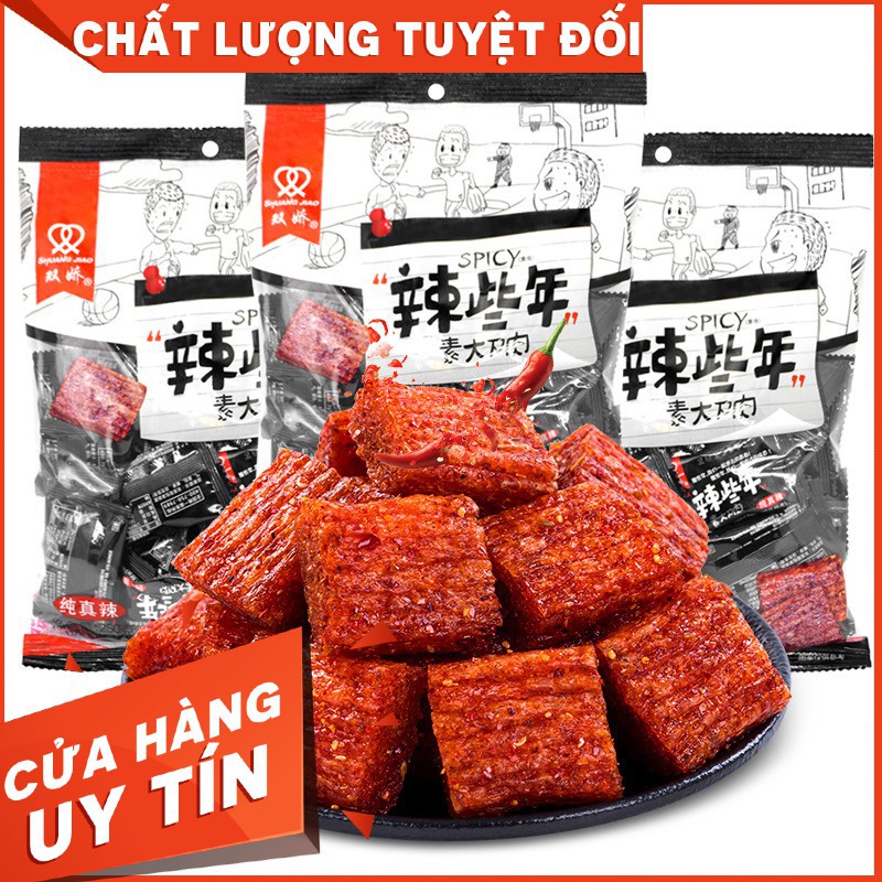 Thịt Hổ Cay Gói Lớn ❤️FREESHIP❤️ Thịt Hổ Chay Sốt Cay - 1 Túi Thịt Hổ Cay 250G | BigBuy360 - bigbuy360.vn