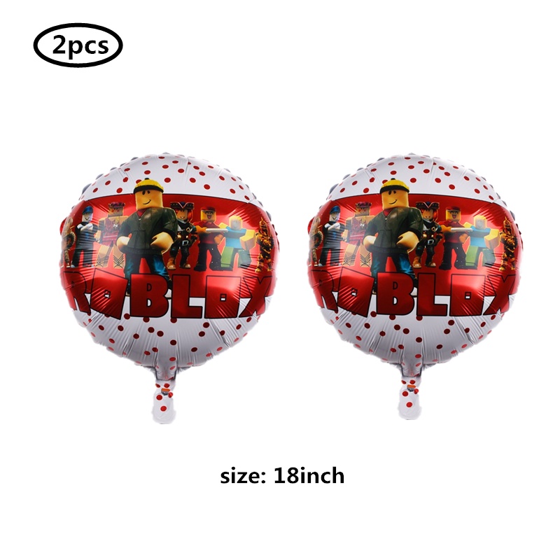 Roblox Bong Bóng Lá Nhôm helium Trang Trí Tiệc Cho Bé