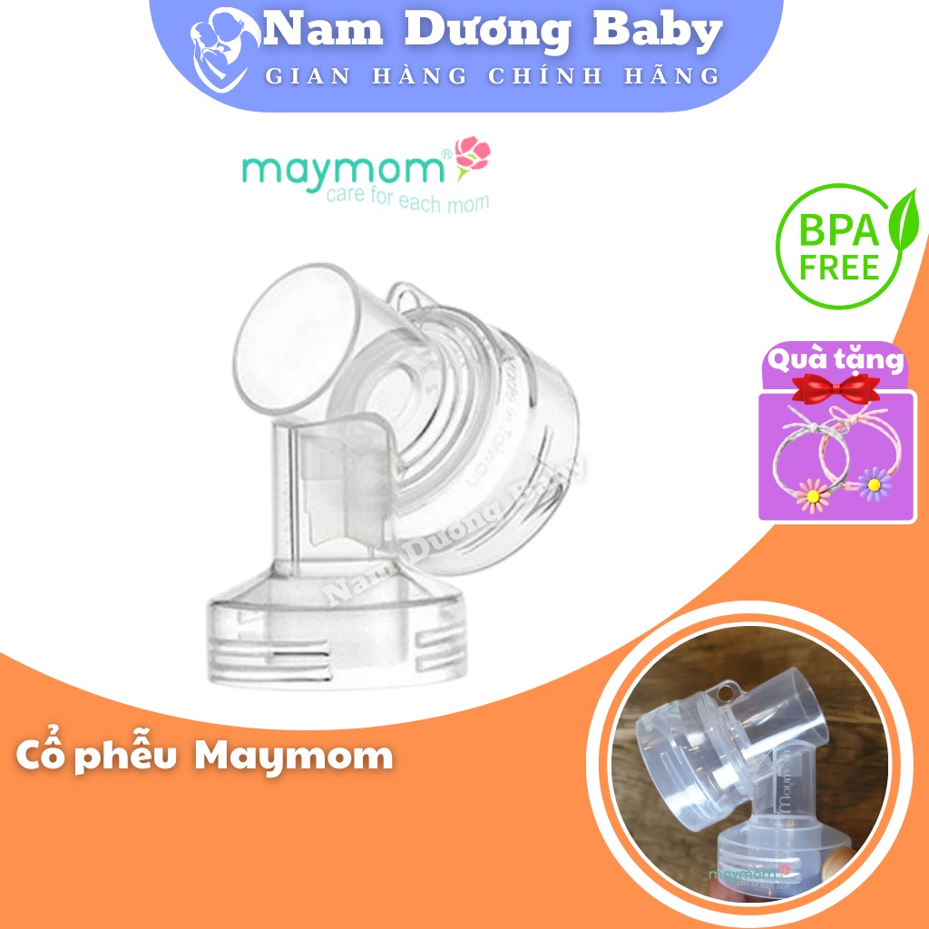 Cổ Nối Phễu Hút Sữa Maymom Tương Thích Máy Hút Sữa Pump in Style Advanced, Swing Đơn, Symphony, Mini Electric