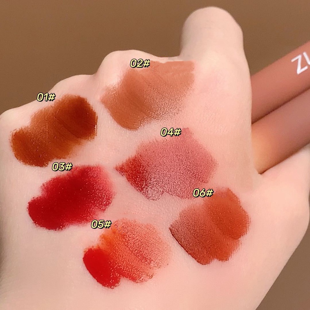 [Hàng mới về] Son Kem Zuk Nhung Lì Mịn Như Sữa Không Dính Cốc Nhiều Màu Sắc Tùy Chọn | BigBuy360 - bigbuy360.vn