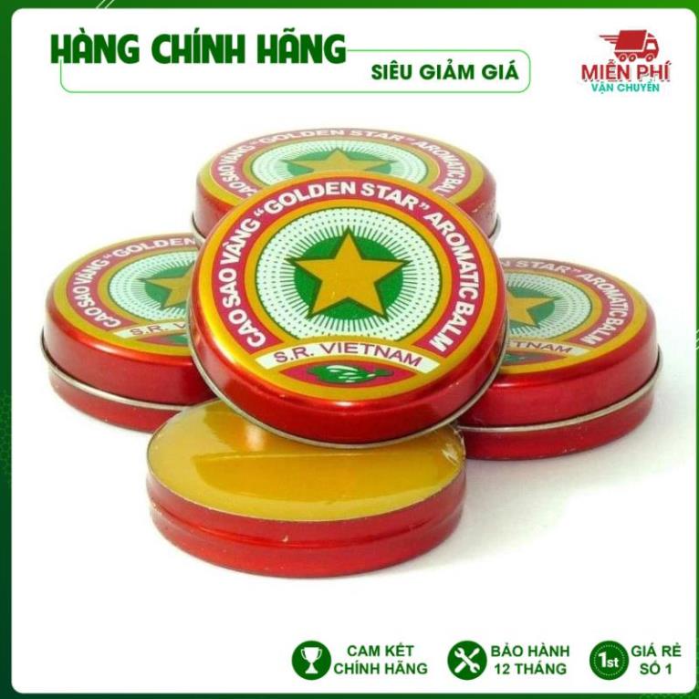 CAO SAO VÀNG THẦN THÁNH - GOLDEN STAR BALM 3G chuẩn công ty NEW chuẩn -Hàng Chính Hãng-Giá Gốc