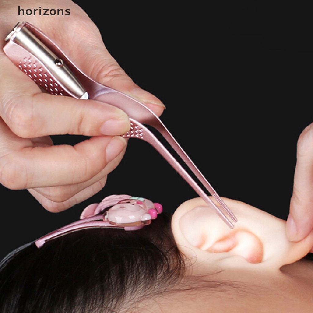 [horizons] Nhíp Lấy Ráy Tai Có Đèn LED Chiếu Sáng (h)