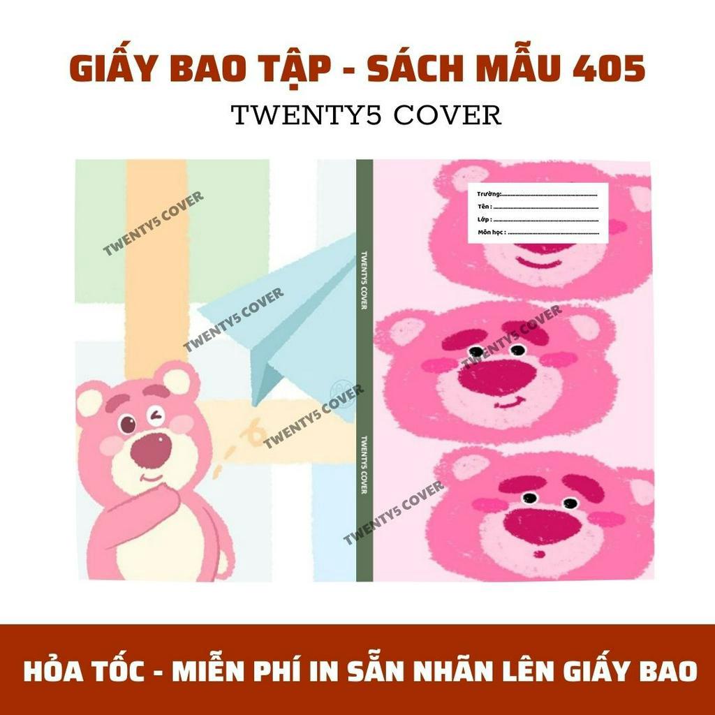 GIẤY BAO TẬP - SGK MẪU 400 - 409