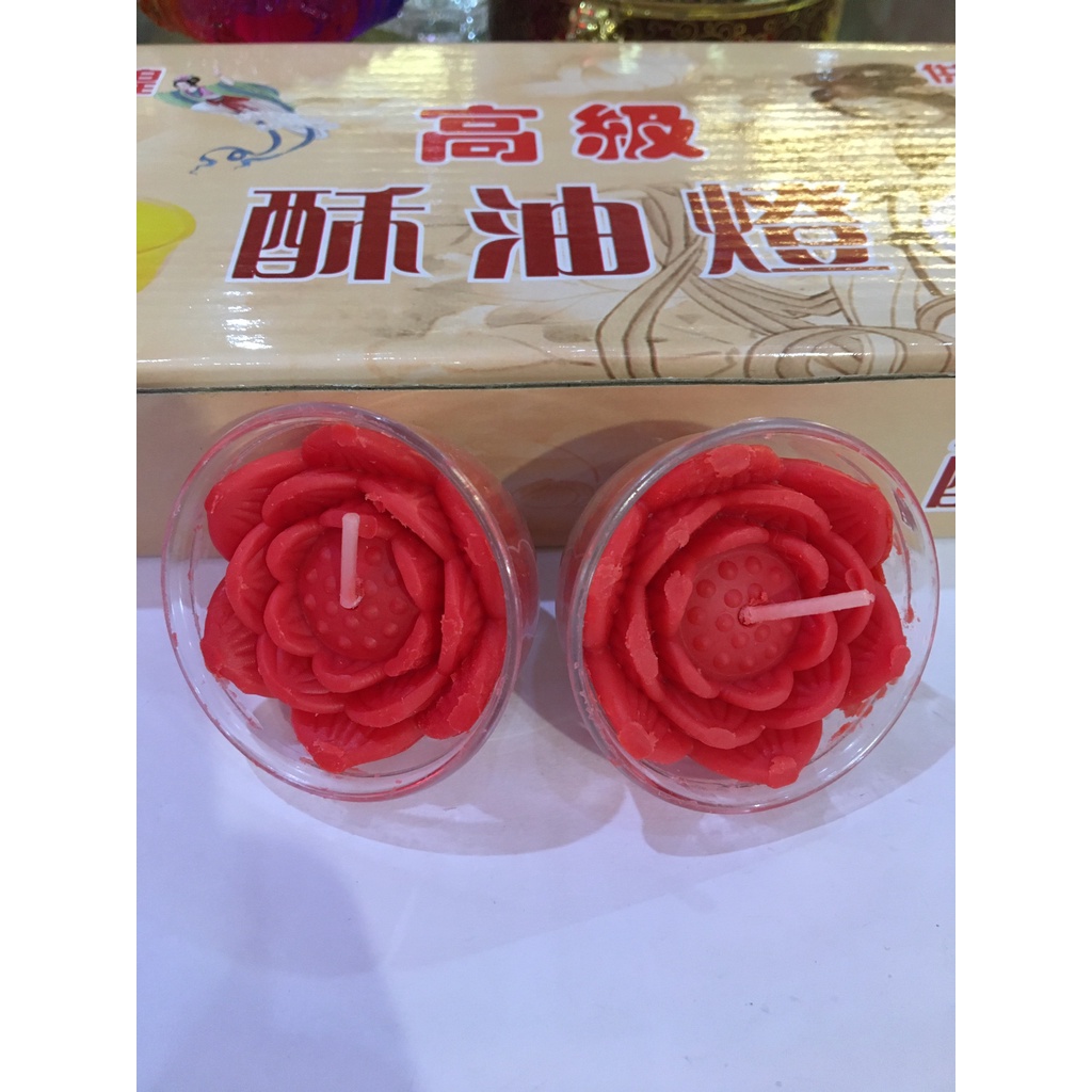 Nến tealight sen 10 tiếng   - Văn phòng phẩm Nhơn Phát