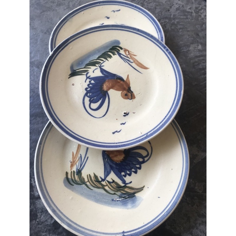 Dĩa đá cạn con gà 22 cm