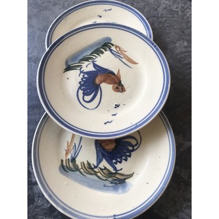 Dĩa đá cạn con gà 22 cm