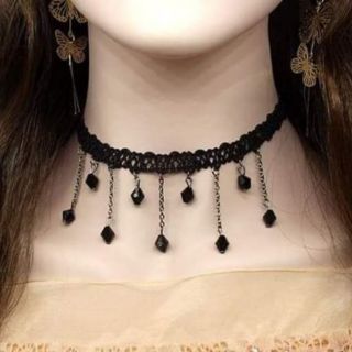 Choker đá rơi cực đẹp - vòng cổ đá rơi