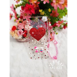 ỐP LƯNG ĐÍNH ĐÁ HANDMADE MS 423