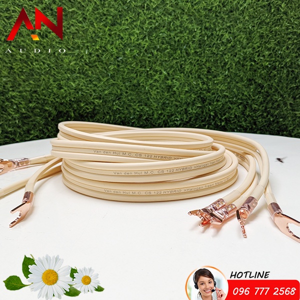 1m Dây Loa VanDenhul CS 122 Hybrid – Dây Loa Mạ Bạc Cao Cấp Đến Từ Hà Lan