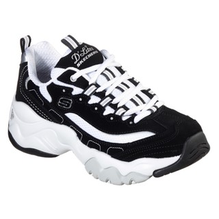 Giày thể thao [NỮ] chính hãng SKECHERS D'LITES - 12956 - BKW