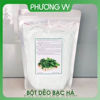 1000g bột dẻo đăp mặt tinh chất bạc hà