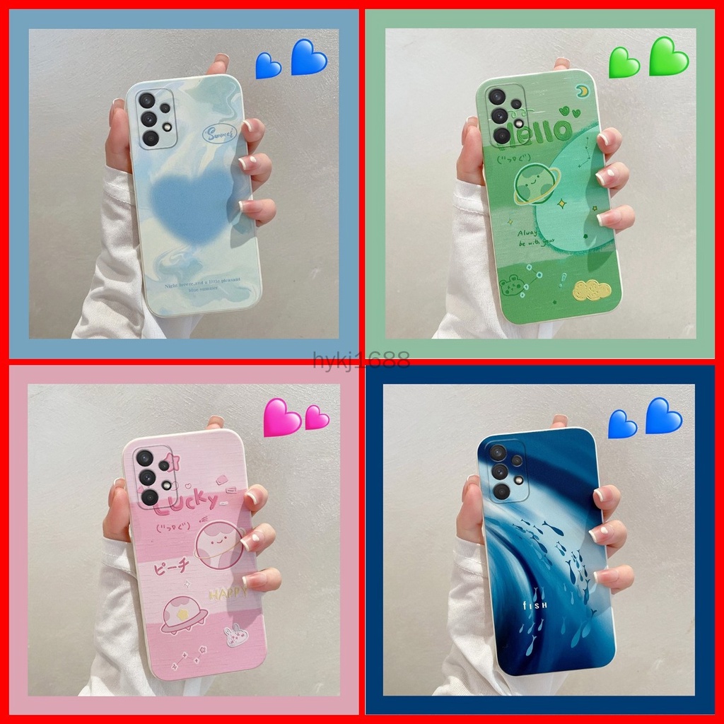Ốp Lưng Samsung A32 Ốp Samsung A33 Ốp Samsung A52 Ốp Samsung A52S Ốp Samsung M32 Ốp Điện Thoại tpu Silicon Mềm Họa Tiết Tranh Sơn Dầu Cho Samsung A32 A33 A52 A52S M32