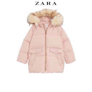 Áo phao lông vũ zara kid xuất