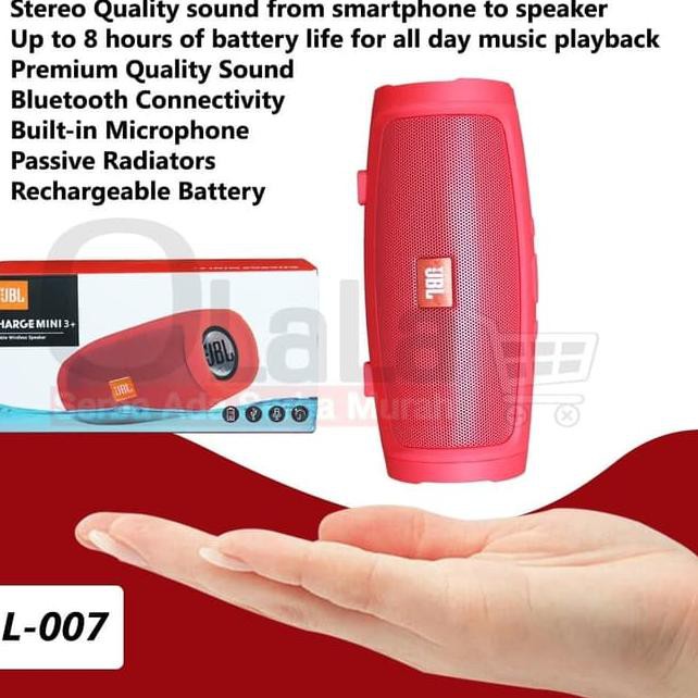 Loa Bluetooth Vfi Jbl Charge Mini 3 + Oll-007