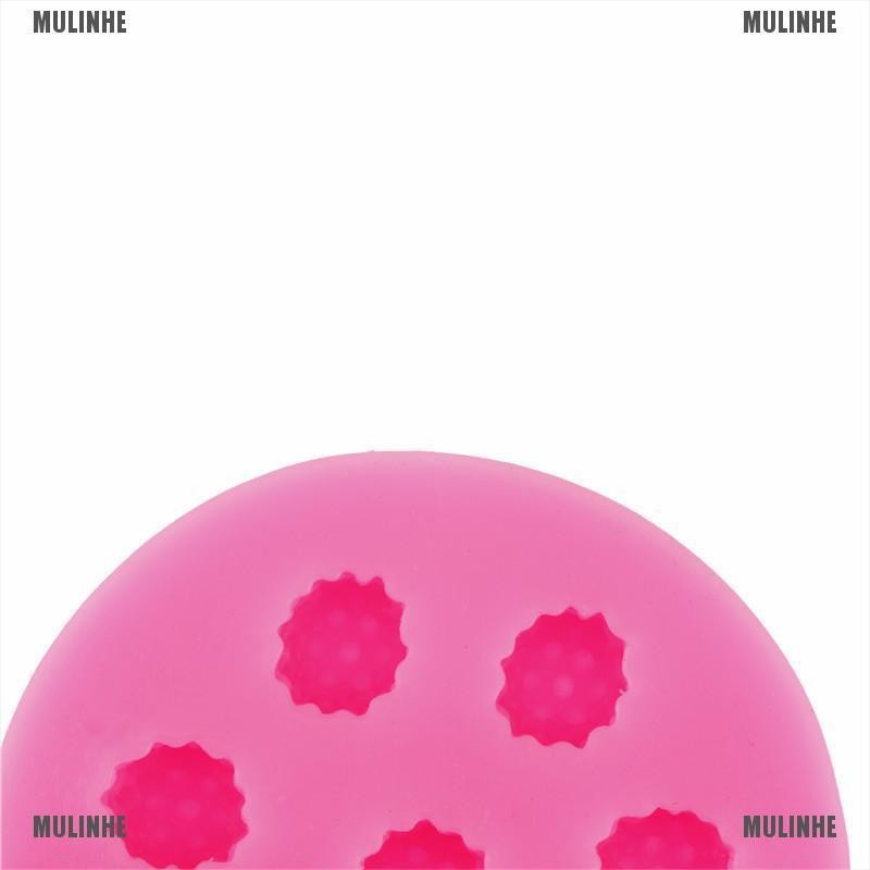 Khuôn silicone hình quả việt quất làm bánh 8 lỗ