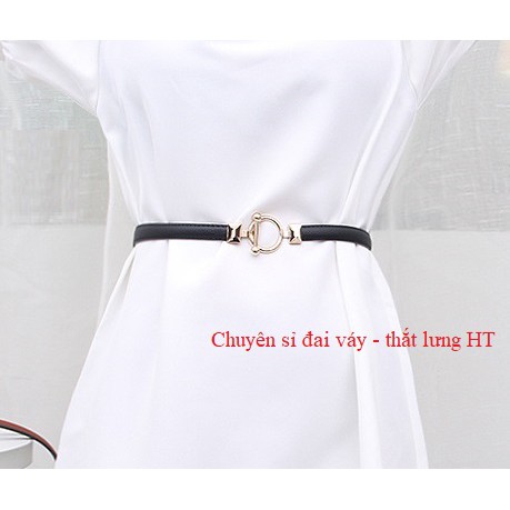 Đai váy belt XIÊN BẢN NHỎ 1.4cm