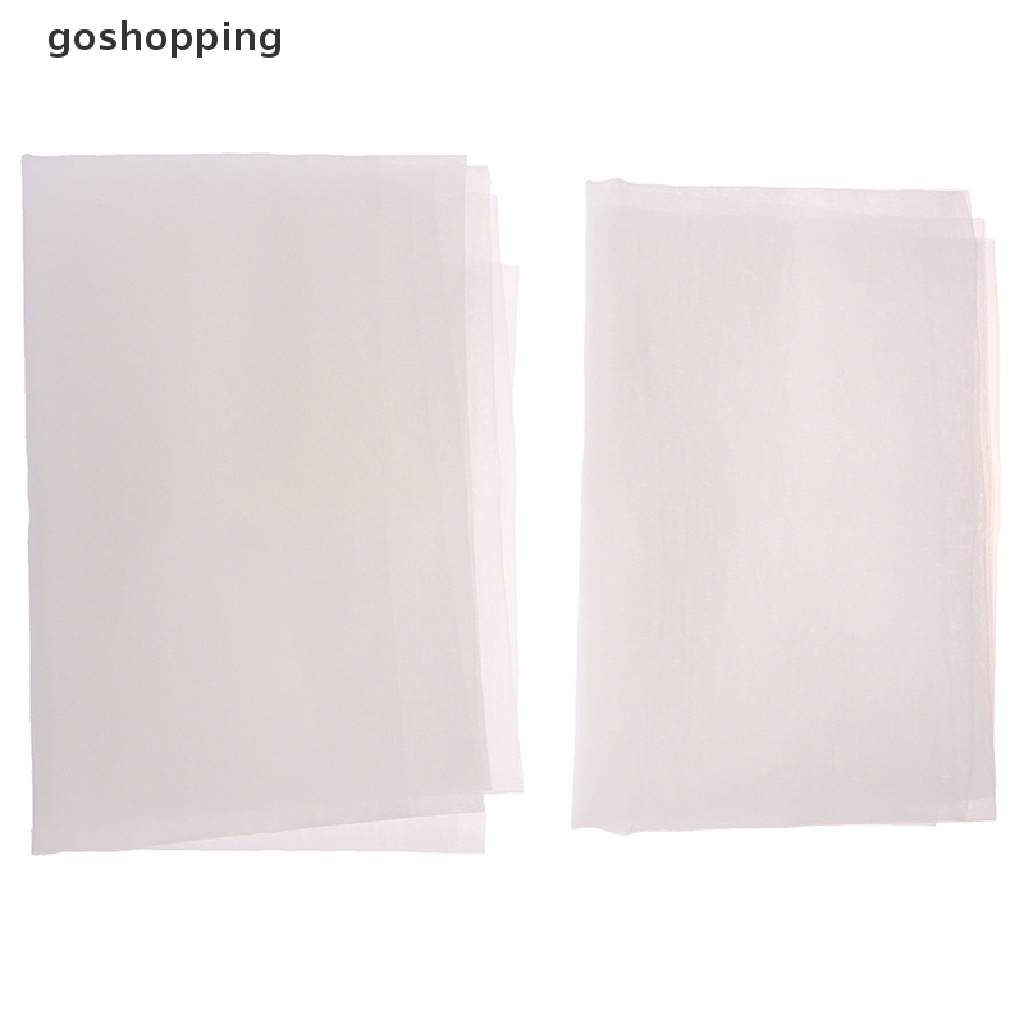 Bộ 80 / 120 Tấm Lọc Nước Bằng Vải Lưới Polyester Màu Trắng