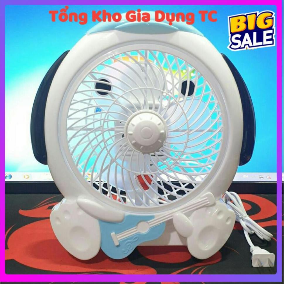 Quạt mini để bàn hình thú cắm điện kute nhỏ gọn tiết kiệm không gian công suất 20W | BigBuy360 - bigbuy360.vn