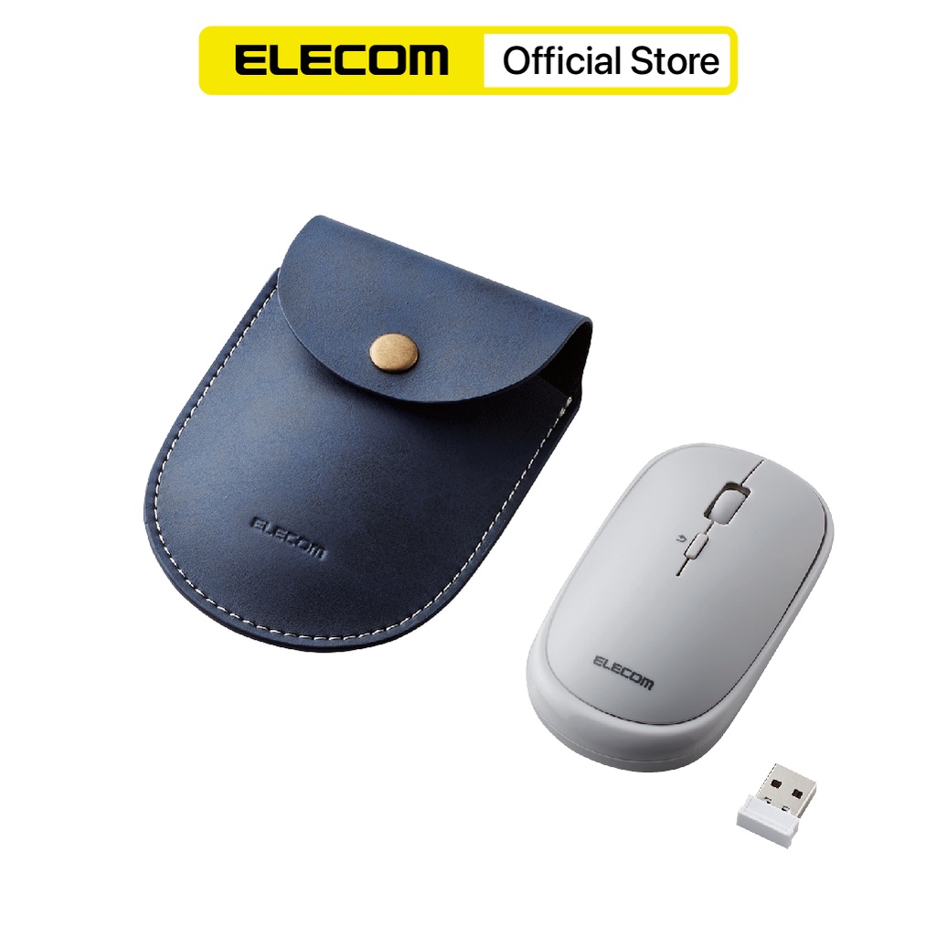 Chuột không dây yên tĩnh BlueLED ELECOM M-TM10BB