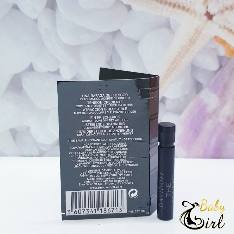Mẫu Thử Nước Hoa Nam Davidoff The Game For Men 1.2ml | Thế Giới Skin Care