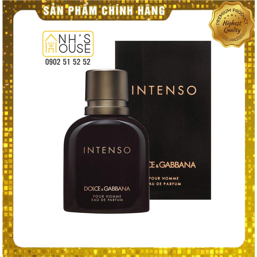 Nước Hoa Nam Dolce & Gabbana Intenso Pour Homme EDP Tester 5ml/10ml/20ml